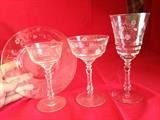Elegant glass - full sets available in every style you see here