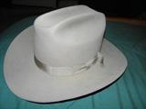 one of two beaver felt STETSON hats.....size 7 3/8