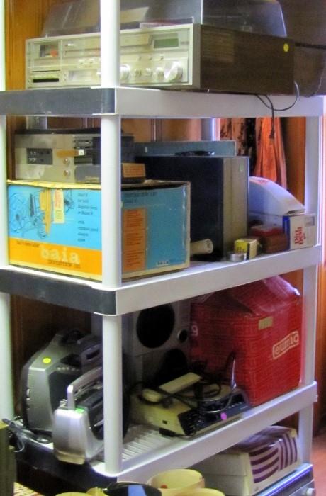 Electronics, Vintage Reel to Reel Recorder, Cameras