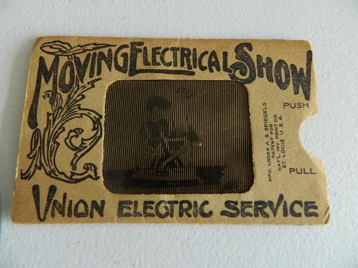 Very Old Union Electric Advertisement