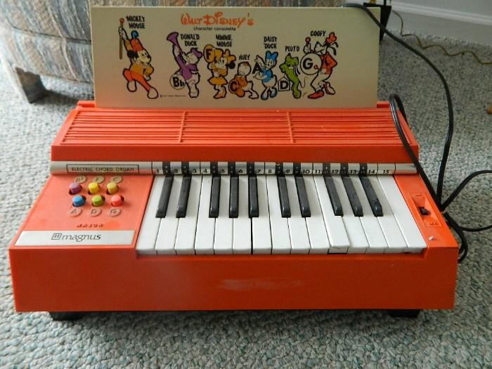 Disney Electric Corded Organ