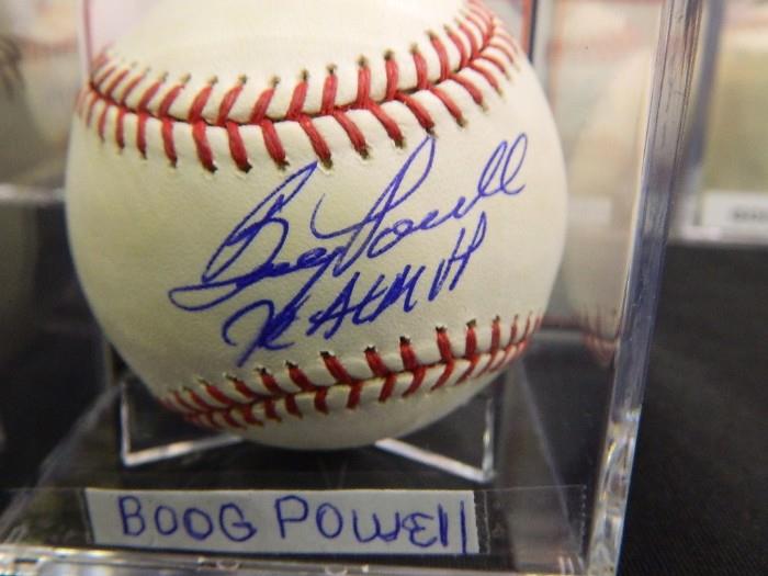 Boog Powell Signed Baseball With COA
