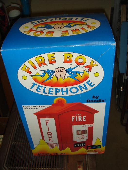 Fire box phone