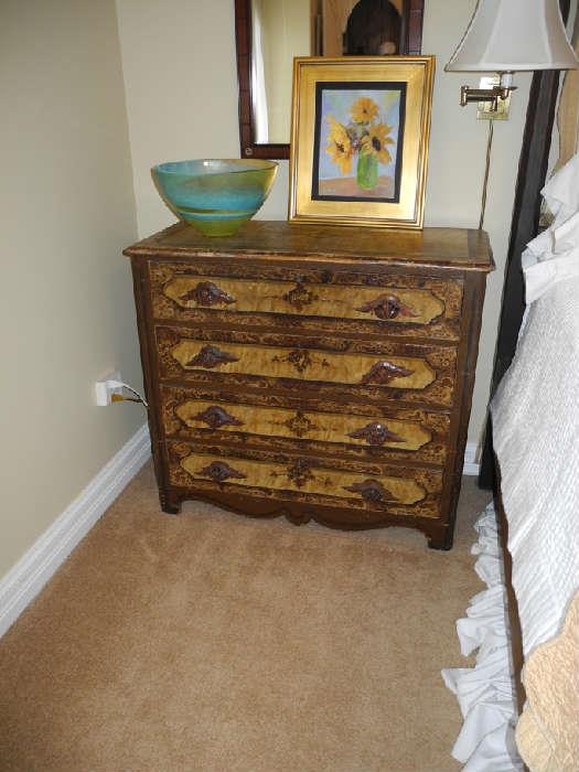 Antique painted dresser from Hopkinton New Hampshire