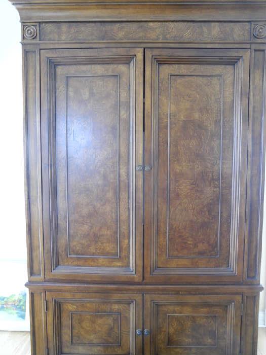 Lovely Ethan Allen hutch (yes, it can be repurposed!)