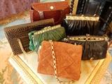 Many Vintage Designer Handbags Including Chanel, Judith Leiber, Alligator, Etc.