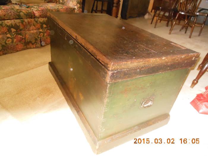 Antique/Primitive chest 3'x22"