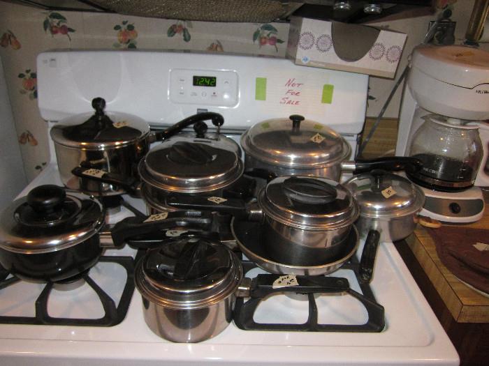 Lots of pots and pans!