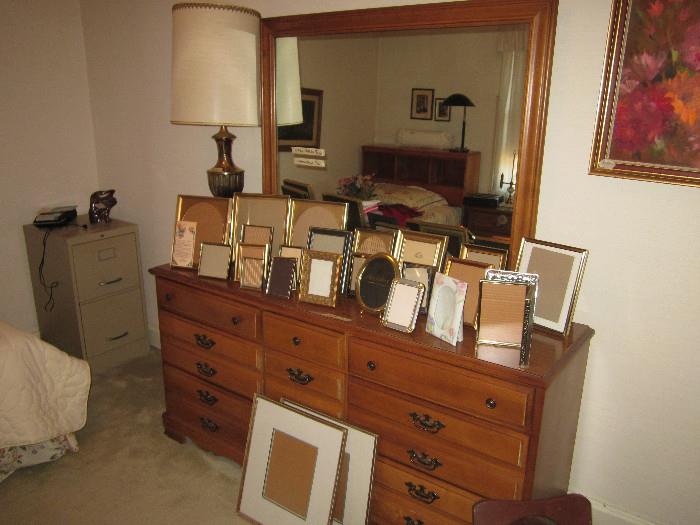 Long dresser in second bedroom.