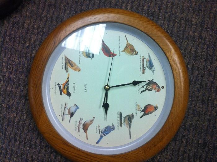 Bird Clock 1997MFA Quartz