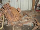 two barns filled with old farm tools--corn sheller, old hooks, saws, wrenches, etc