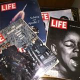 we have the whole 1960's in Life Magazines--Find your birthday Life magazine