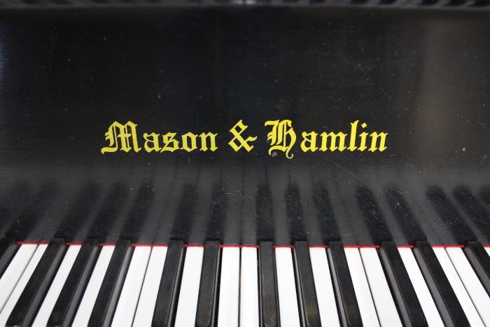 Mason Hamlin 5'8" Model A 1910 Black Satin Baby Grand Piano #19201