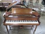A54 #3 Chickering 5’5” Circa 1925 mahogany Deco case Grand Piano #826A54 Condition of 9