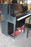 A54#12 Baldwin 1990 Studio Upright Piano Black Satin Finish Scratched  Condition of 7-8 #429135
