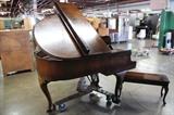 A40 #1 Steinway & Sons 5’1” Model “S” 1936 Walnut Baby Grand Piano Made in Germany  #282153 Condition of 9/10

