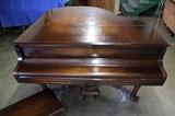 A40 #1 Steinway & Sons 5’1” Model “S” 1936 Walnut Baby Grand Piano Made in Germany  #282153 Condition of 9/10
