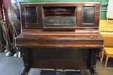 B189 #4 Kranich & Bach 53” 1880’s Mahogany Upright Piano *keys chipped* #20492 Condition of 5