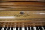 A19 #6 Wurlitzer 1964 42” Light Wood Console Piano #882038 Condition of 8