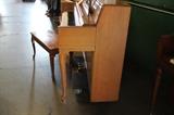 A19 #6 Wurlitzer 1964 42” Light Wood Console Piano #882038 Condition of 8