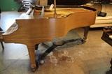 A54 #10 Mehlin & Sons 6’3” 917 Grand Piano  *1 broken strin, small chips* #37009 Condition of 7