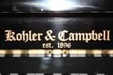 A54 #11 Kohler & Campbell by Samick 48” Model SKV48 1991 Black Hi Gloss Studio Upright Piano #IKH01549 Condition of 9/10