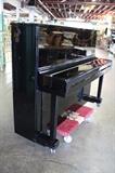 A54 #11 Kohler & Campbell by Samick 48” Model SKV48 1991 Black Hi Gloss Studio Upright Piano #IKH01549 Condition of 9/10