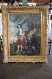 3'x4' Man & Horse Classic  Production Oil Painting