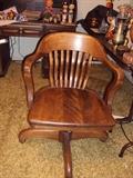 OAK DESK CHAIR