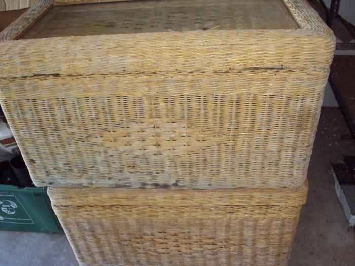 WICKER CHESTS