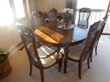 dining table and chairs