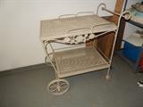 metal tea cart