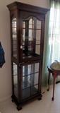 Beautiful curio cabinet with light