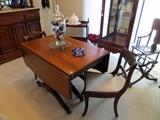 Duncan Phyfe table with several leaves