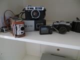Brownie 8mm movie camera, Yashica, Fujica STs605N