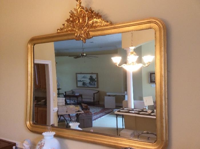 French Louis XV mirror 