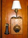 ANTIQUE TELEPHONE LAMP