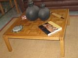 LANE PARQUET TOP COFFEE TABLE