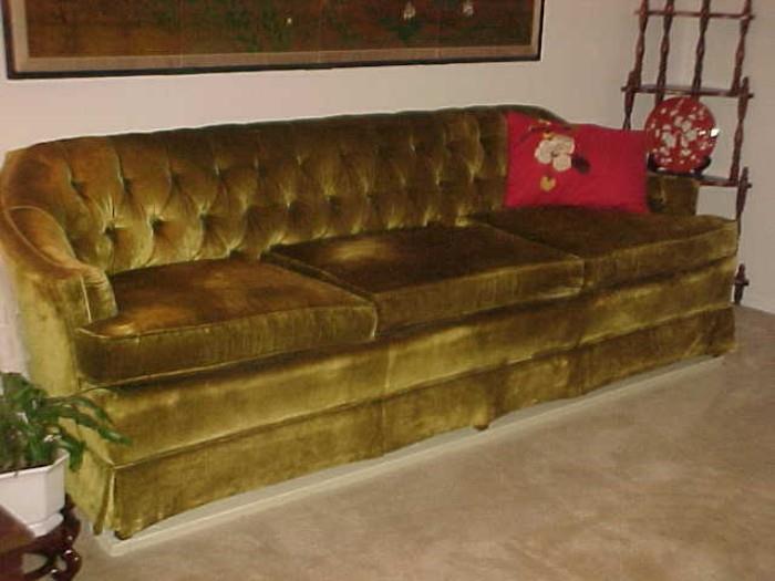 Green Retro Sofa by Heritage