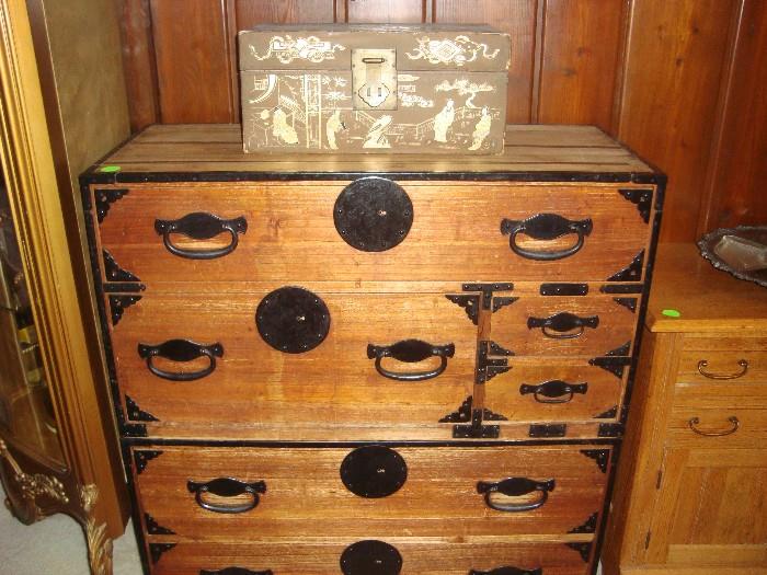 Oriental chest.