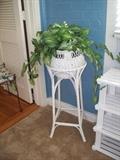 Wicker Plant Stand