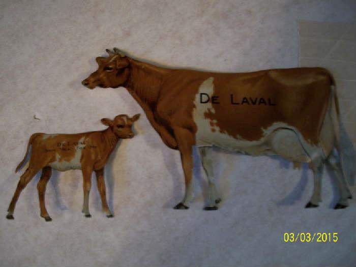  De Laval tin Cow and calf