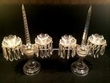 Antique Waterford Candelabras 