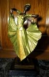 D. H. Chiparus Deco Dancer European Bronze Finery