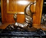 Loet Vanderveen Deco Dog European Bronze Finery