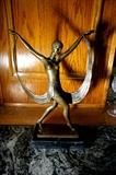 Fayral Deco Dancer European Bronze Finery