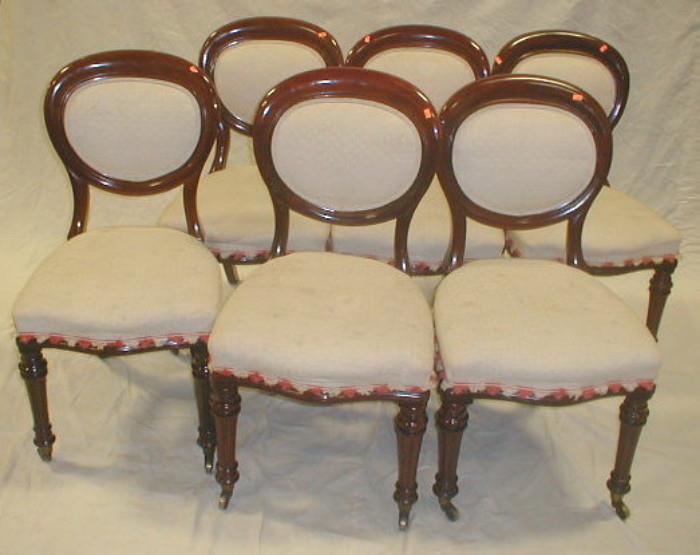 Set of T.H. Filmer & Sons British chairs 