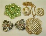 Costume Jewelry including Austrian