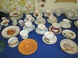 Tea cup collection