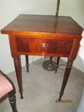 Cherry bed side table